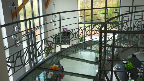 passerelle verre loire